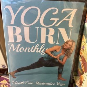 Yoga Burn Monthly Month One: Hatha Yoga DVD BRAND NEW & SEALED!